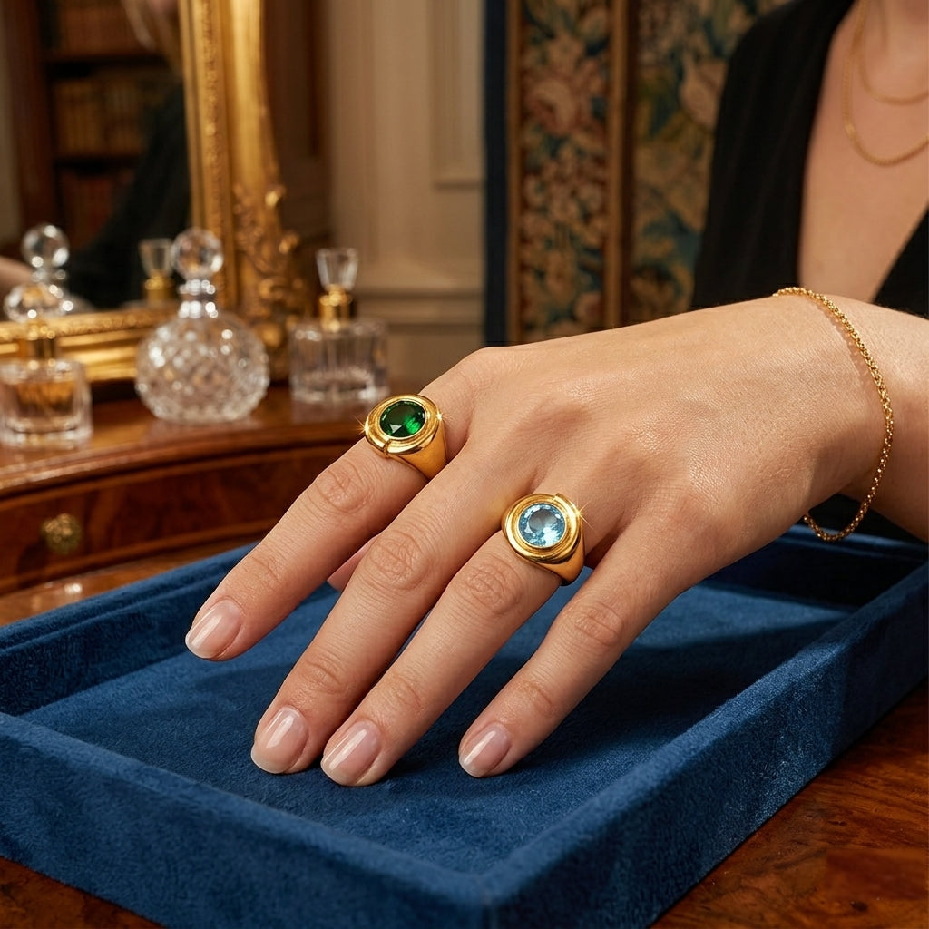 The Vintage Gold Rings